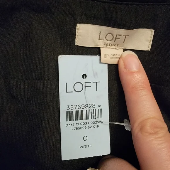 NWT LOFT Skirt Size 0P Multicolor - Picture 3 of 7